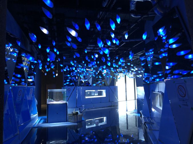 AQUART神戸文化施設棟水槽照明工事